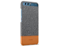 Huawei Plecki Skóra/Filc do Huawei P10 jasnoszary - 352197 - zdjęcie 2